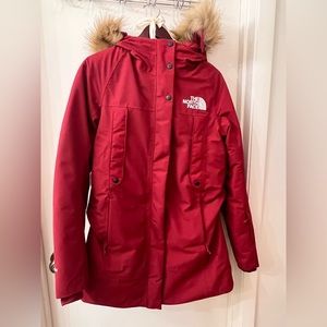 North face arctic parka